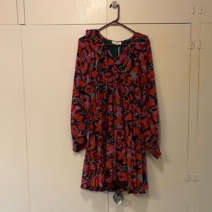 NWT Floral Long Sleeve Dress